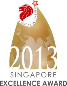 Singapore Excellence Award 2013